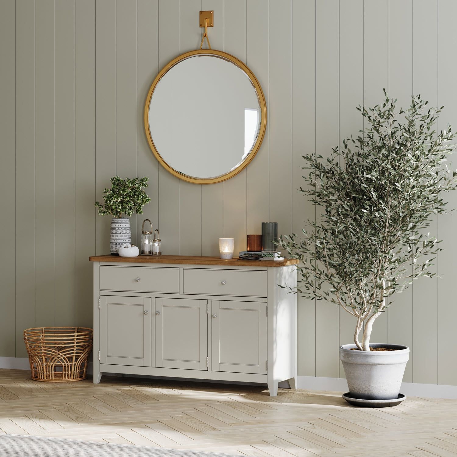 Arlyn Painted Large Sideboard - Home Furniture Interiors