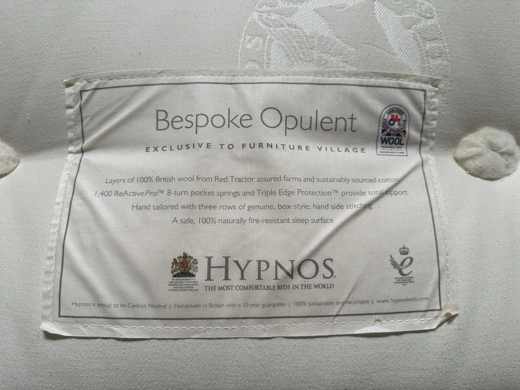 Hypnos Bespoke Opulent Mattress 4FT 6 Double RRP £2299 Best price online B - Home Furniture Interiors