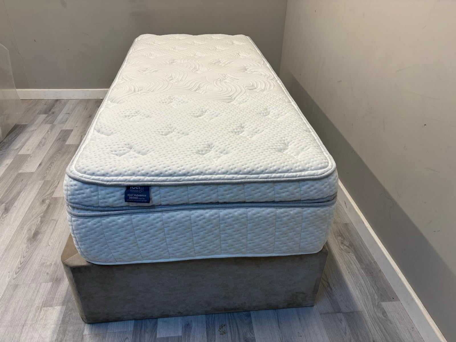 IGEL Advance 3500 Firm 3FT Single Extra Length 90cm x 200cm Mattress - RRP £1099 - Home Furniture Interiors