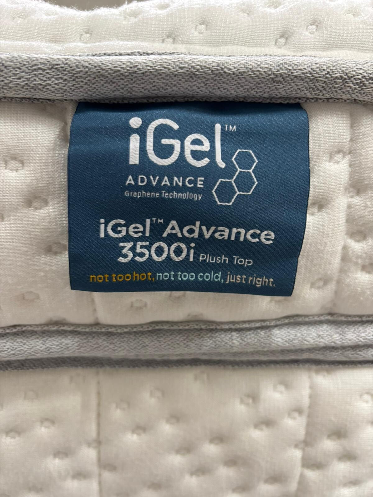 IGEL 3000 / 5000 Advance Nanotech 4FT 6 Double Plushtop Mattress - RRP £1.699  B - Home Furniture Interiors