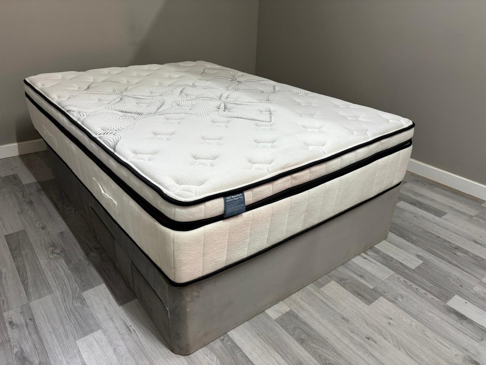 IGEL 3000i Nanotech 5ft Kingsize Plushtop Mattress - RRP £1499 Firm - Home Furniture Interiors