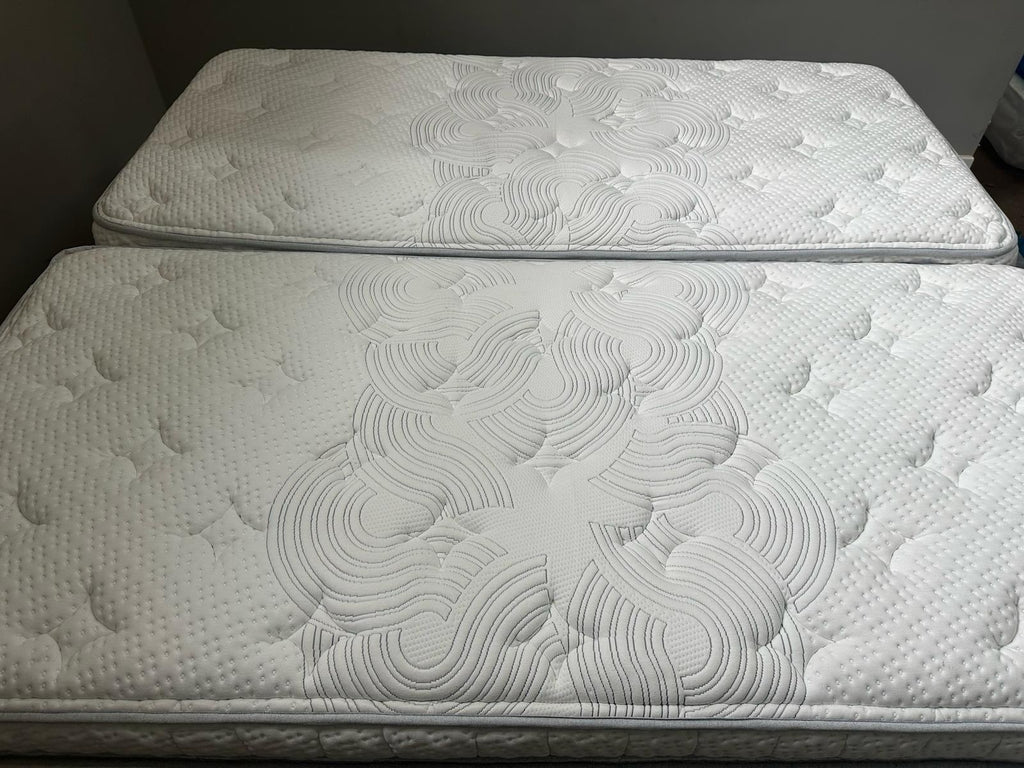 Igel 4400 / 6000 Advance  6FT Superking Zip And Link Mattress RRP £2499 Medium - Home Furniture Interiors