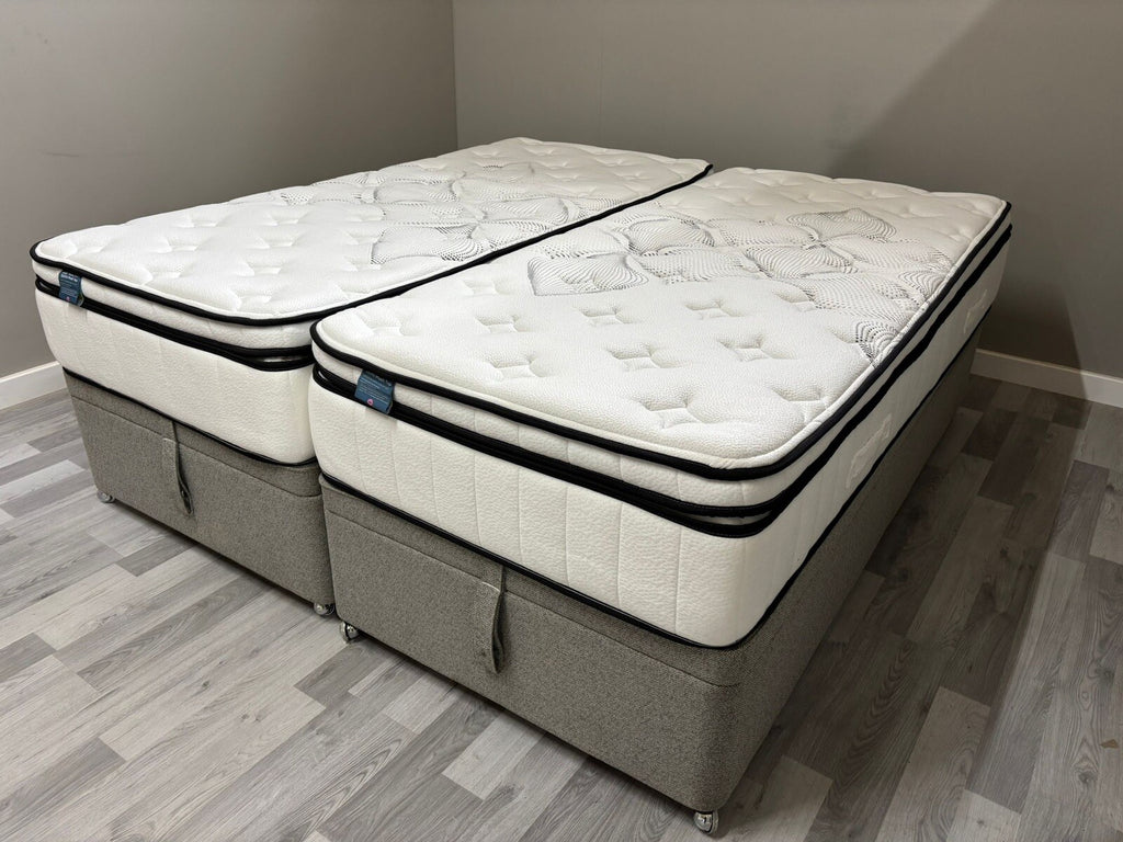 IGEL 3000i Nanotech 6FT SuperKing Plushtop Zip & Link Mattress - RRP £2399