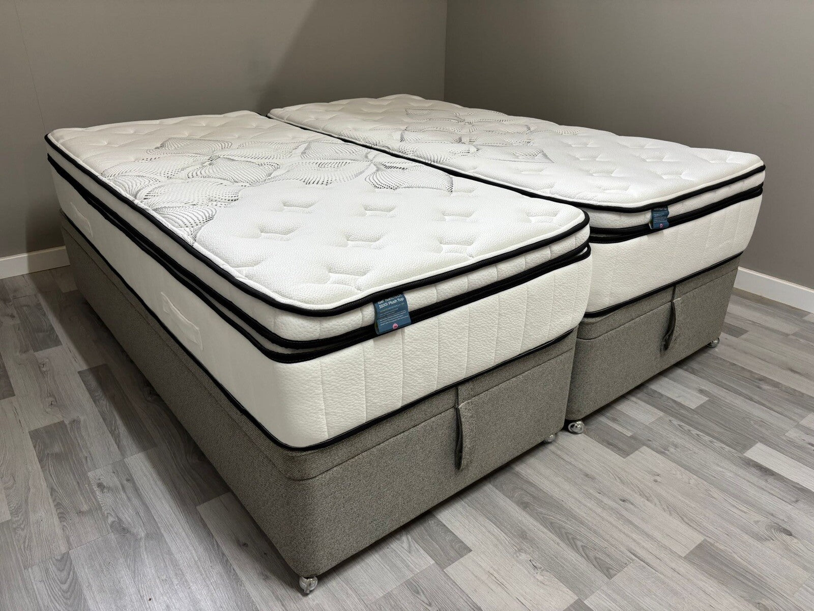 IGEL 3000i Nanotech 6FT SuperKing Plushtop Zip & Link Mattress - RRP £2399