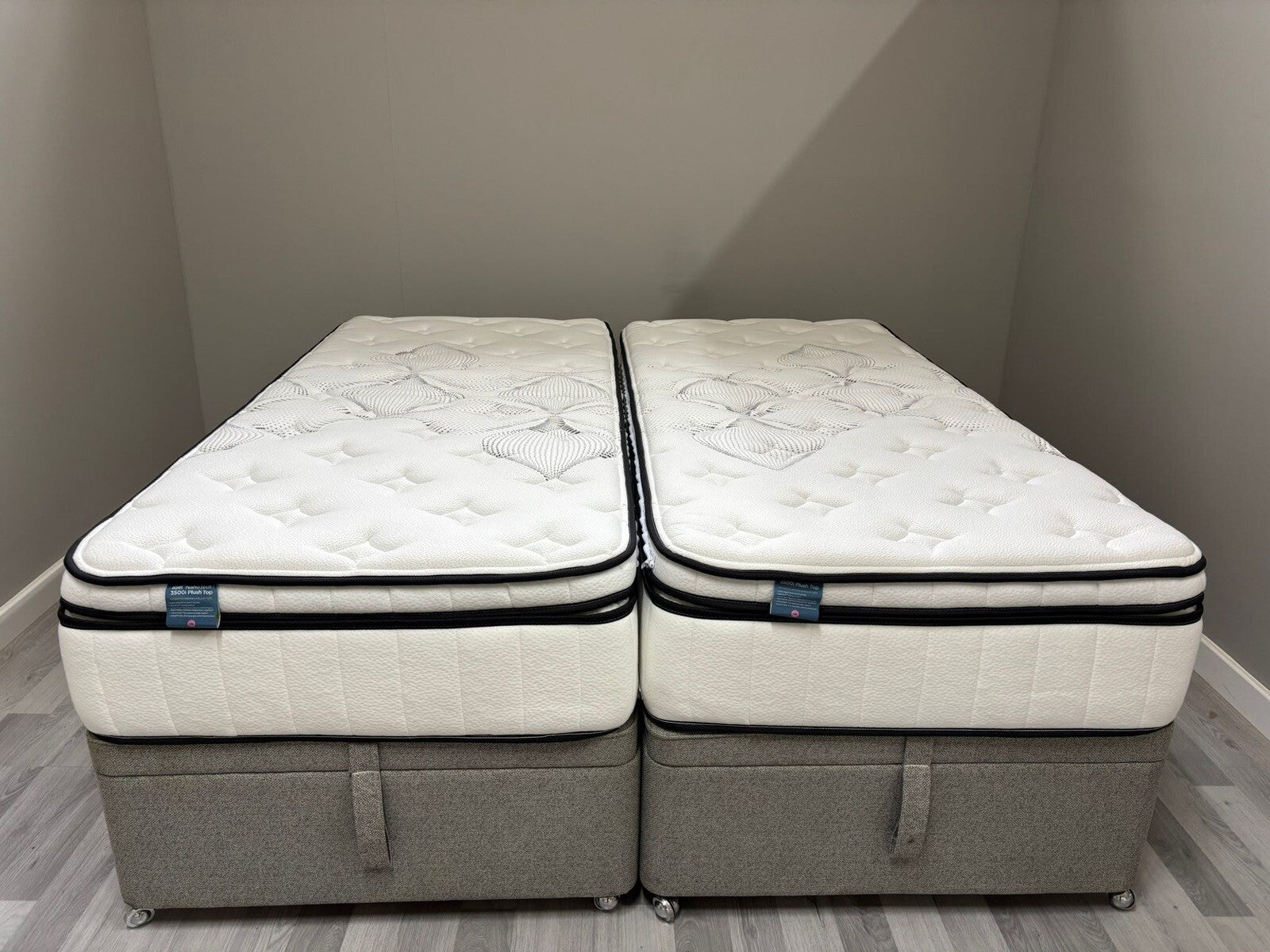 IGEL 3000i Nanotech 6FT SuperKing Plushtop Zip & Link Mattress - RRP £2399