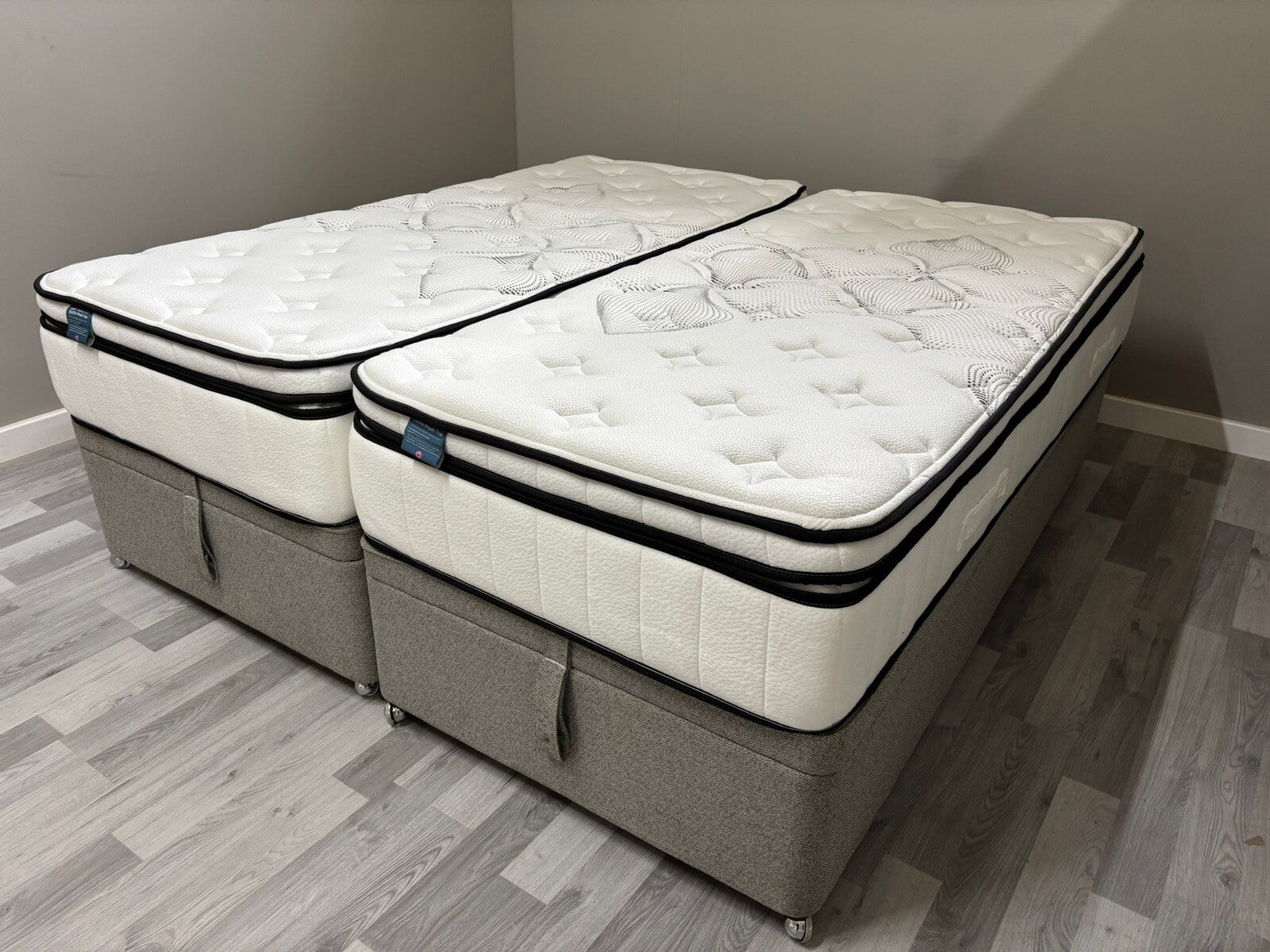 IGEL 5000i Nanotech 6FT SuperKing Plushtop Zip & Link Mattress - RRP £2799