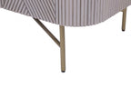 Modern Mango Wood 2 Drawer Rectangular Coffee Table with Marble Top - Home Furniture Interiors