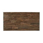 Industrial Style Solid Reclaimed Sleeper Wood Rectangular 6 Seater Dining Table - Home Furniture Interiors