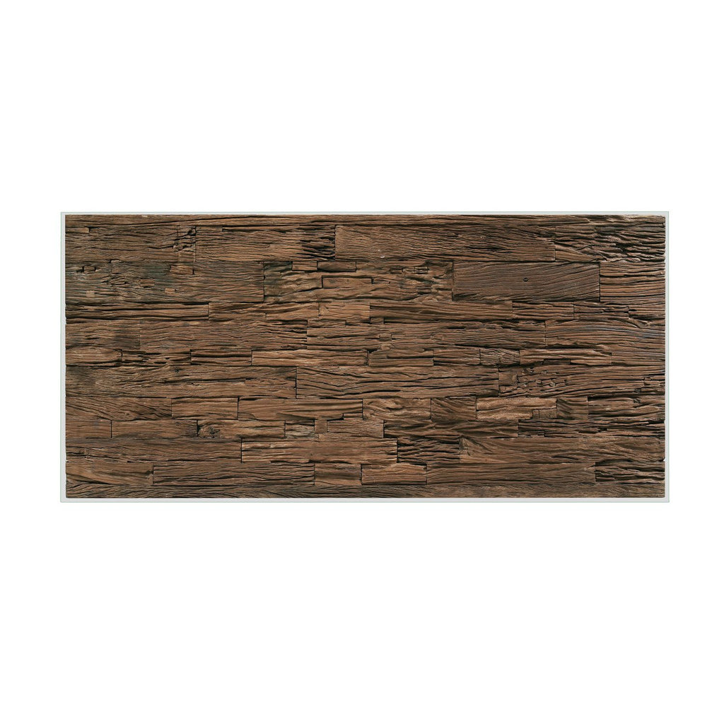 Industrial Solid Reclaimed Sleeper Wood Rectangular 8 Seater Dining Table - Home Furniture Interiors