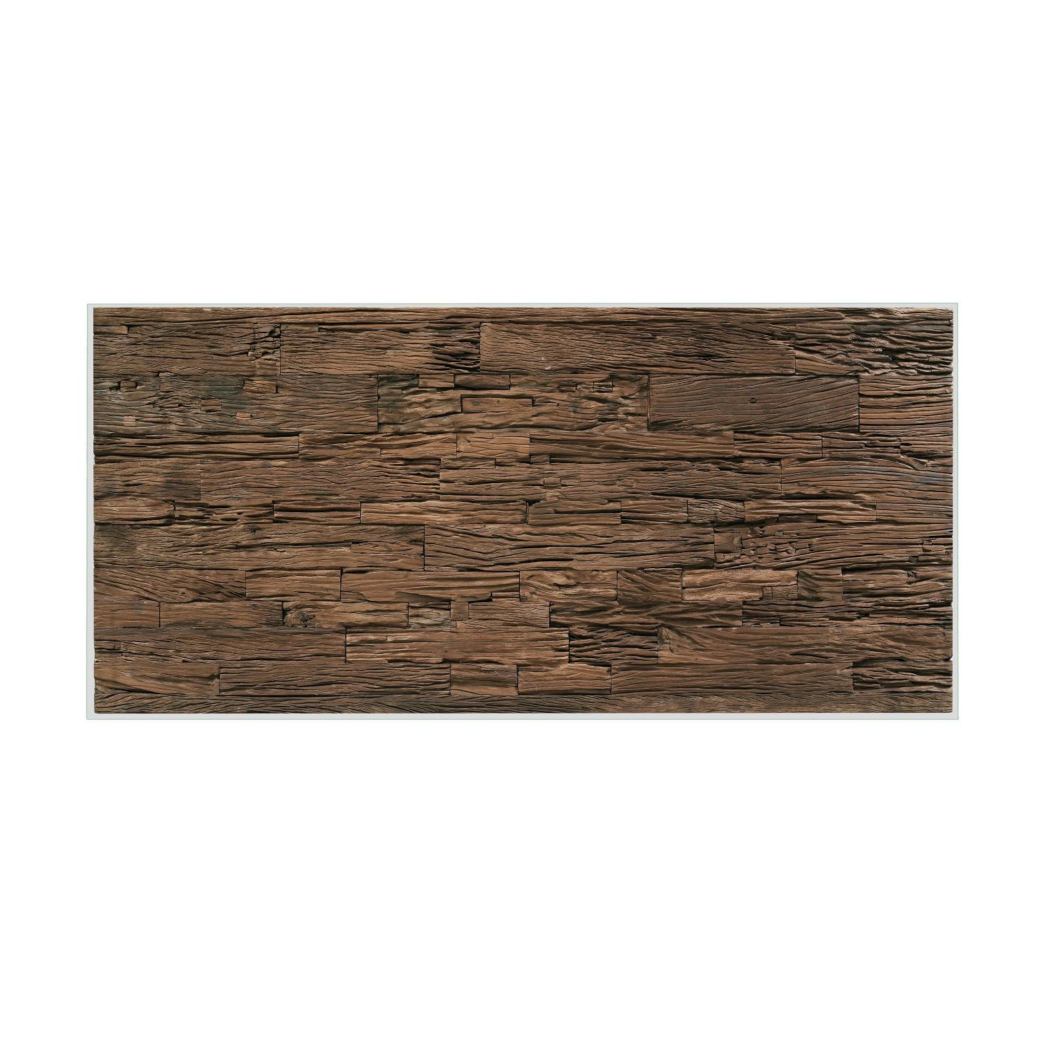 Industrial Solid Reclaimed Sleeper Wood Rectangular 8 Seater Dining Table - Home Furniture Interiors
