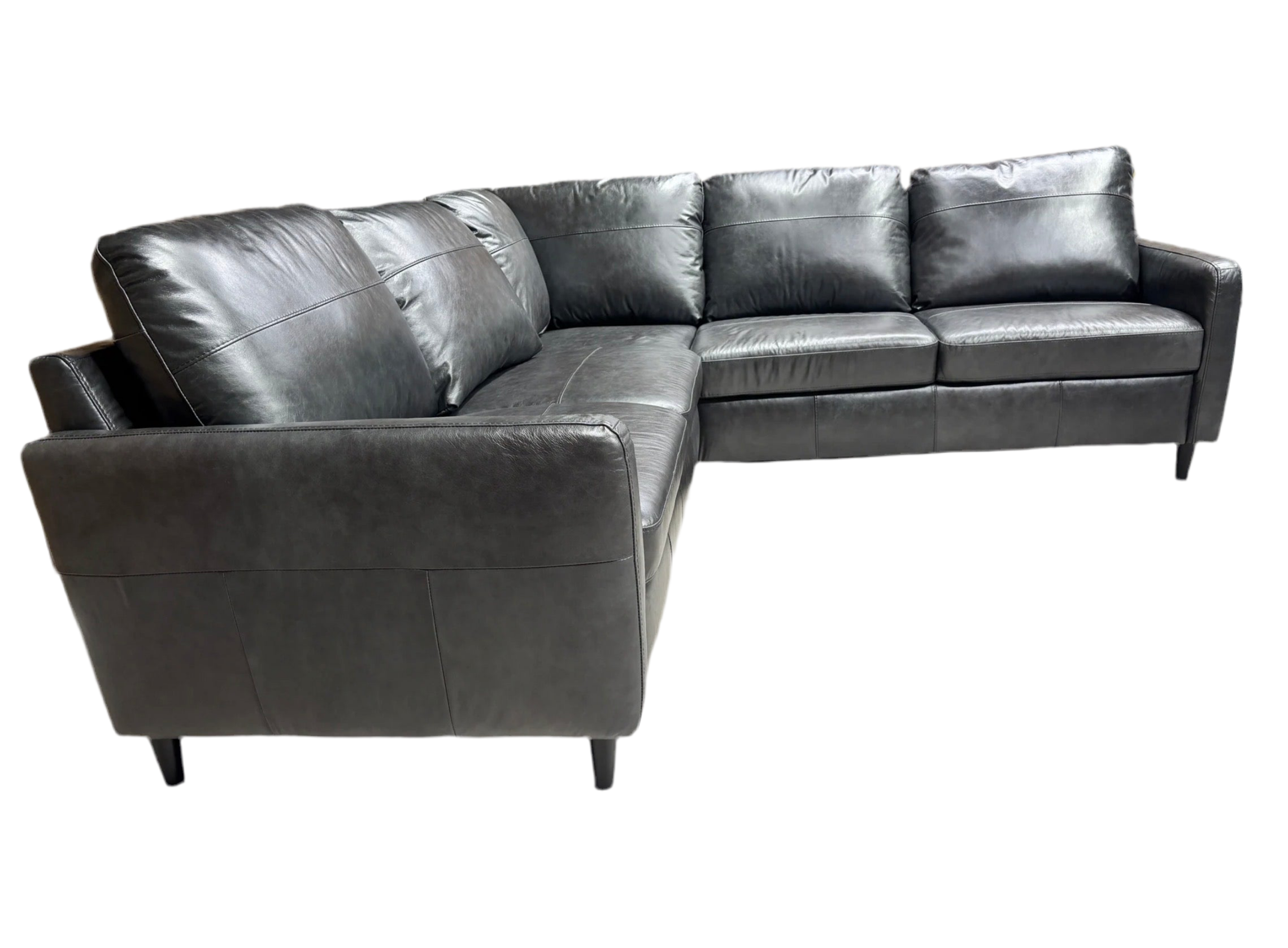 John Lewis BAILEY Style Leather 2 Corner 2 Sofa - Home Furniture Interiors