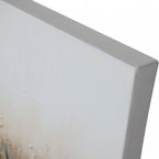 Golden Rectangular Abstract Reeds Canvas Wall Art 150 x 75cm - Home Furniture Interiors