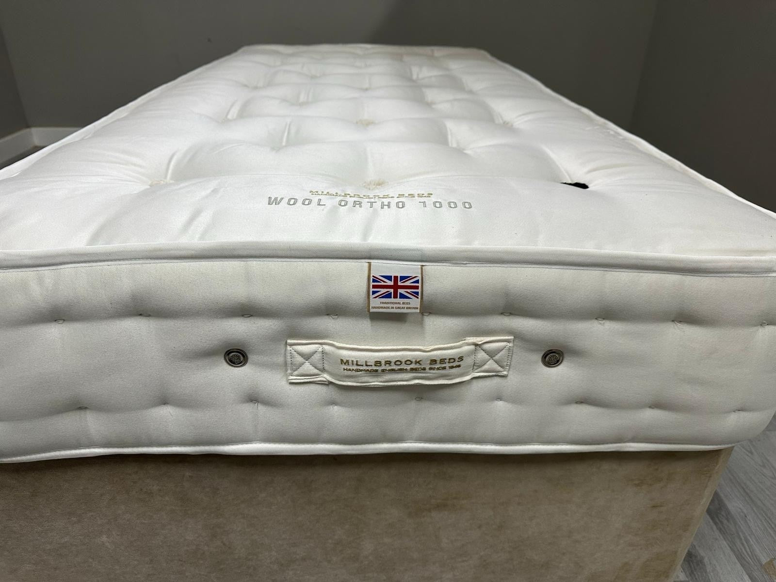 Millbrook 1000 Ortho 3FT Single 90cm 190cm Mattress RRP £599 B