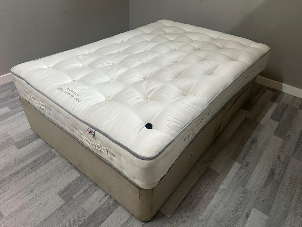 Millbrook Wool Luxury 4000 Pocket Mattress 4FT 6 Double RRP £1399