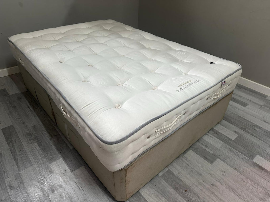 Millbrook Wool Luxury 4000 Pocket Mattress 4FT 6 Double RRP £1399