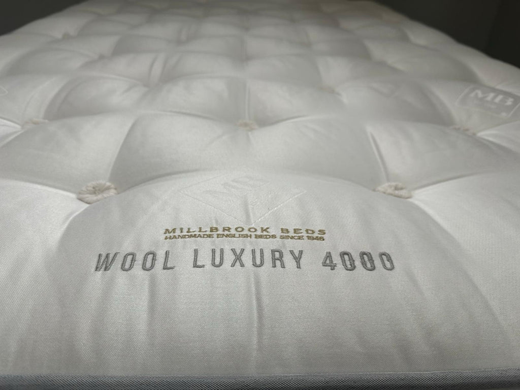 Millbrook Wool Luxury 4000 Pocket Mattress 4FT 6 Double RRP £1399