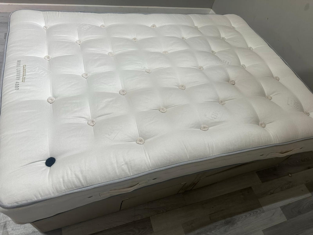 Millbrook Wool Luxury 4000 Pocket Mattress 4FT 6 Double RRP £1399