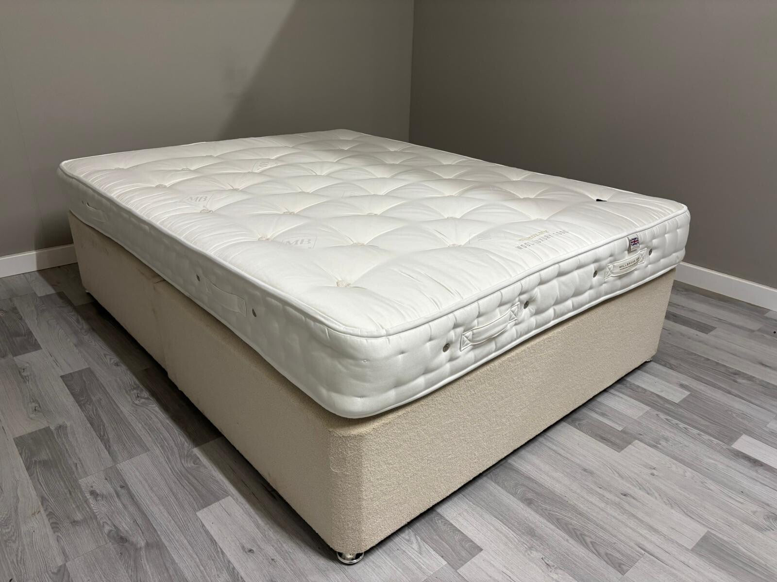 Millbrook Wool Ortho 1000 Pocket Mattress 5FT Kingsize RRP £819 - Home Furniture Interiors