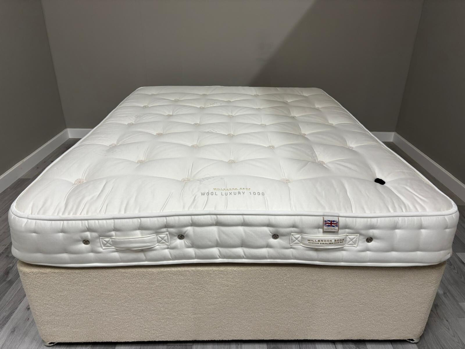 Millbrook Wool Ortho 1000 Pocket Mattress 5FT Kingsize RRP £819 - Home Furniture Interiors