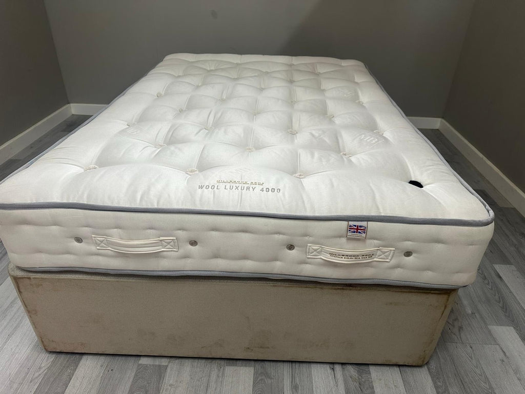 Millbrook Wool Luxury 4000 Pocket Mattress 6FT Superking  - RRP £1399 B