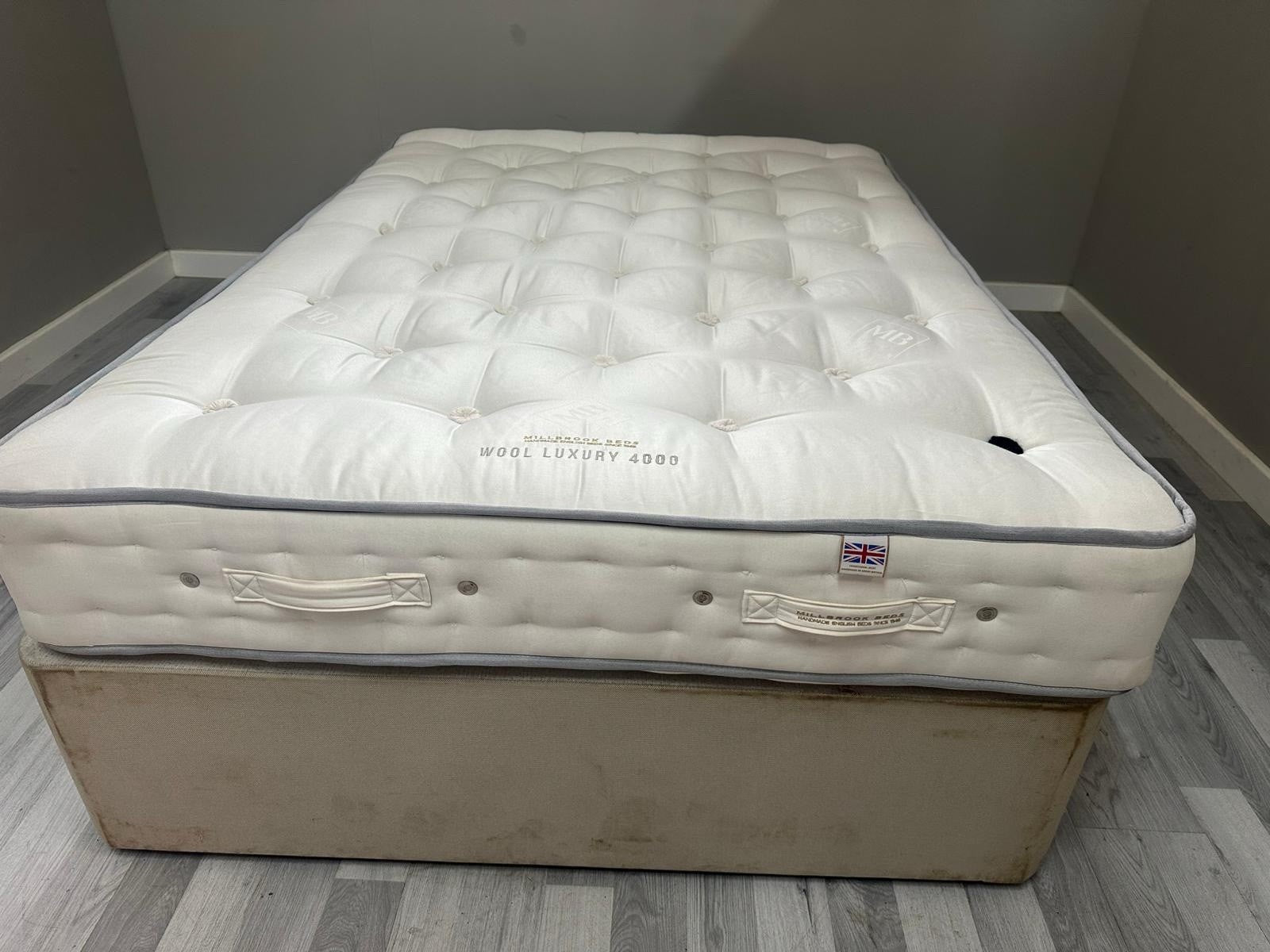 Millbrook Wool Luxury 4000 Pocket Mattress 6FT Superking  - RRP £1399 B