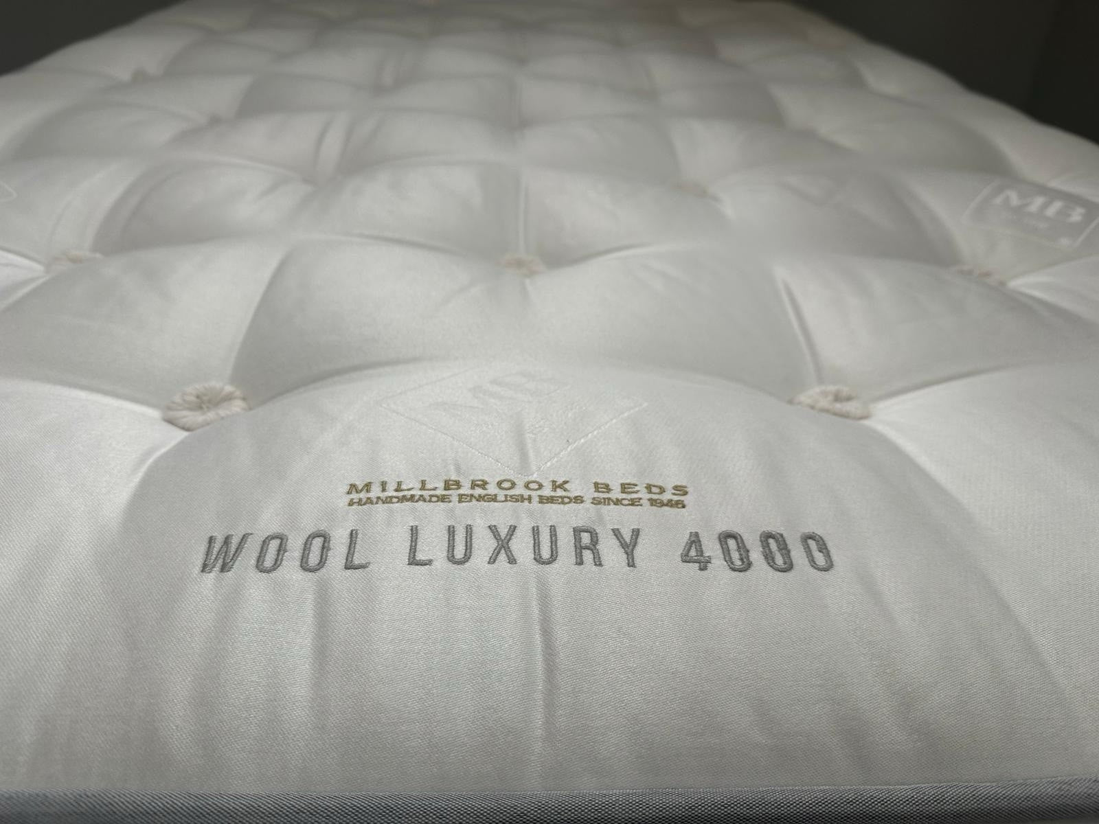 Millbrook Wool Luxury 4000 Pocket Mattress 6FT Superking  - RRP £1399 B