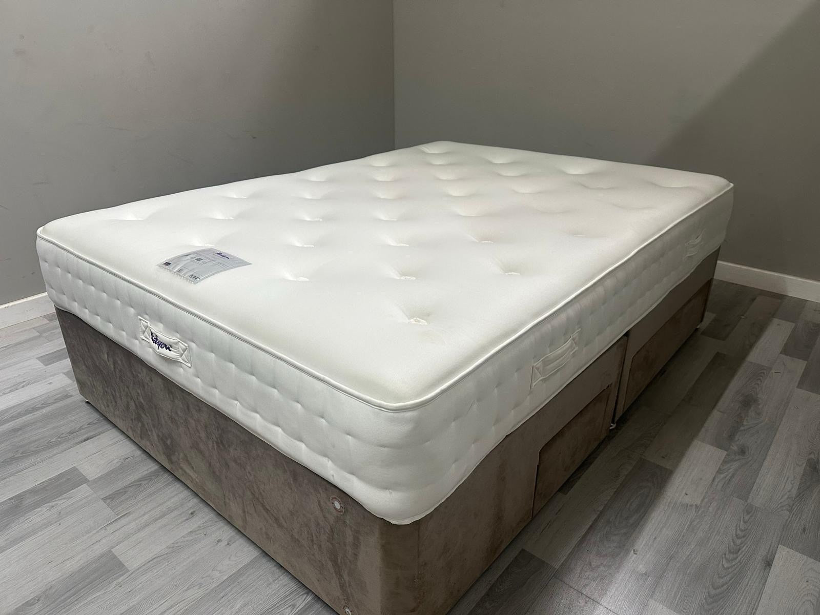 Relyon Rufford Memory Pocket 1500 Mattress 5FT Kingsize RRP £899 Firm B - Home Furniture Interiors