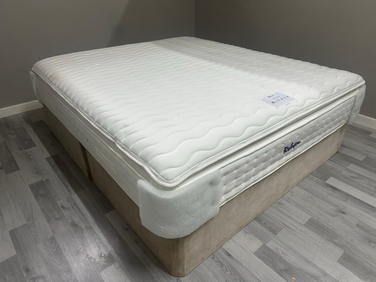 Relyon Ingleton Pillow top 1500 Pocket Mattress 6FT Superking  RRP £1299 B - Home Furniture Interiors
