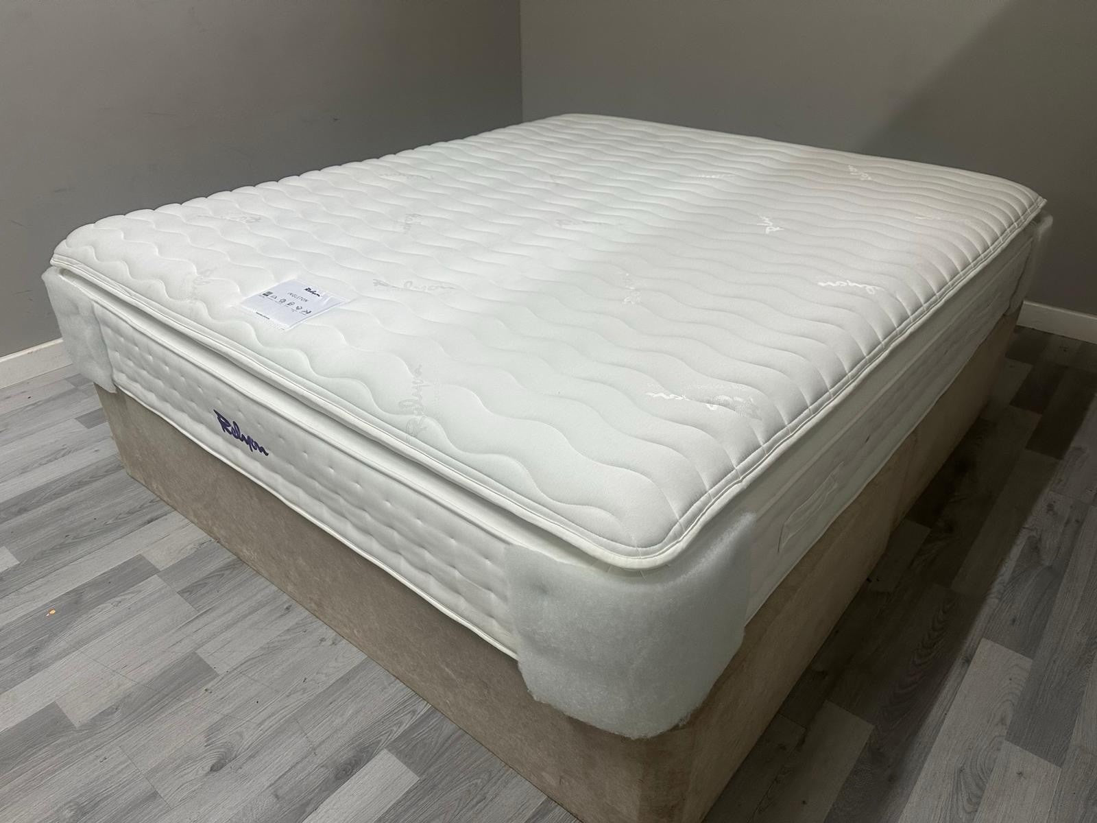 Relyon Ingleton Pillow top 1500 Pocket Mattress 6FT Superking  RRP £1299 B - Home Furniture Interiors