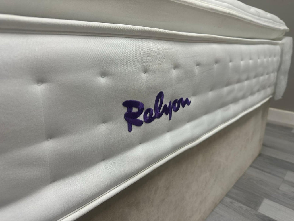 Relyon Ingleton Pillow top 1500 Pocket Mattress 6FT Superking  RRP £1299 B - Home Furniture Interiors