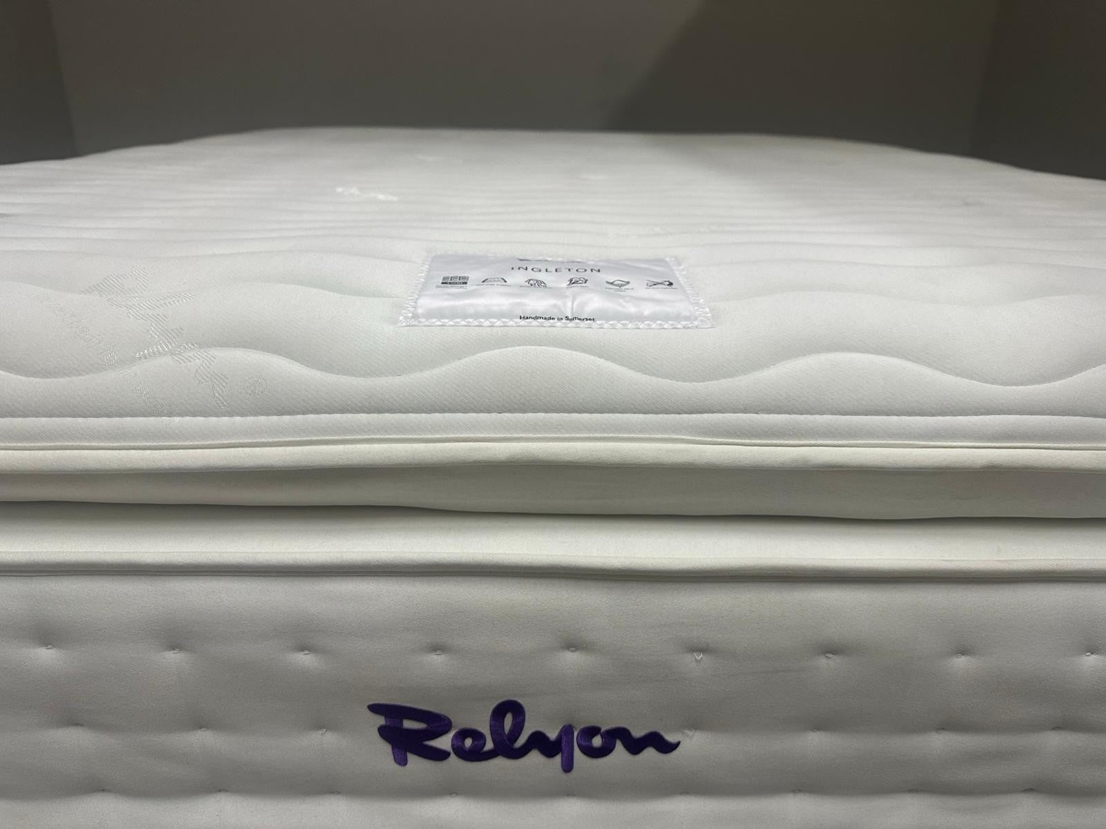 Relyon Ingleton Pillow top 1500 Pocket Mattress 6FT Superking  RRP £1299 B - Home Furniture Interiors