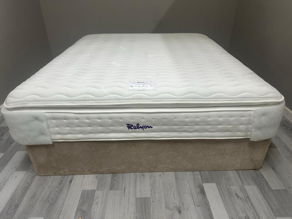 Relyon Ingleton Pillow top 1500 Pocket Mattress 6FT Superking  RRP £1299 B - Home Furniture Interiors