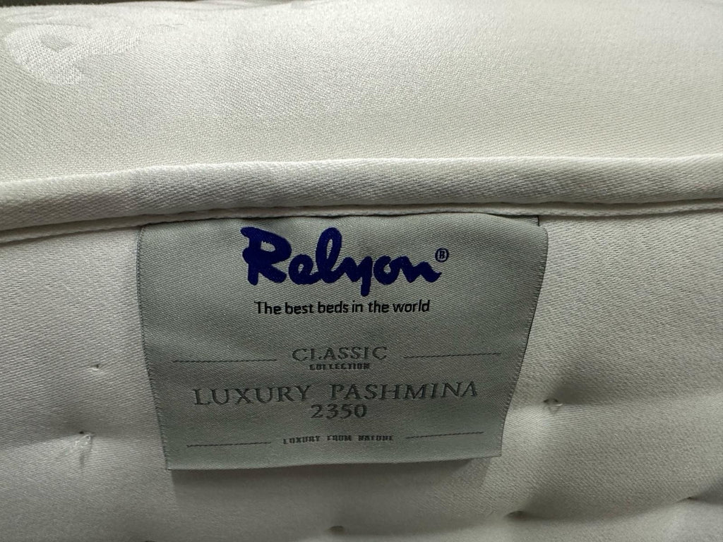 Relyon Pashmina  Luxury 2350 Pocket Mattress, 6FT Superking - RRP £1,799 - Home Furniture Interiors