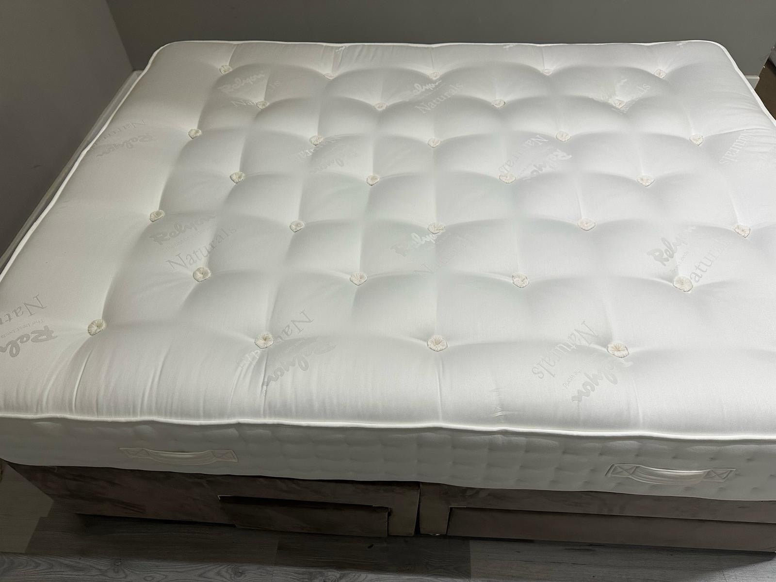 Relyon Pashmina  Luxury 2350 Pocket Mattress, 6FT Superking - RRP £1,799 - Home Furniture Interiors