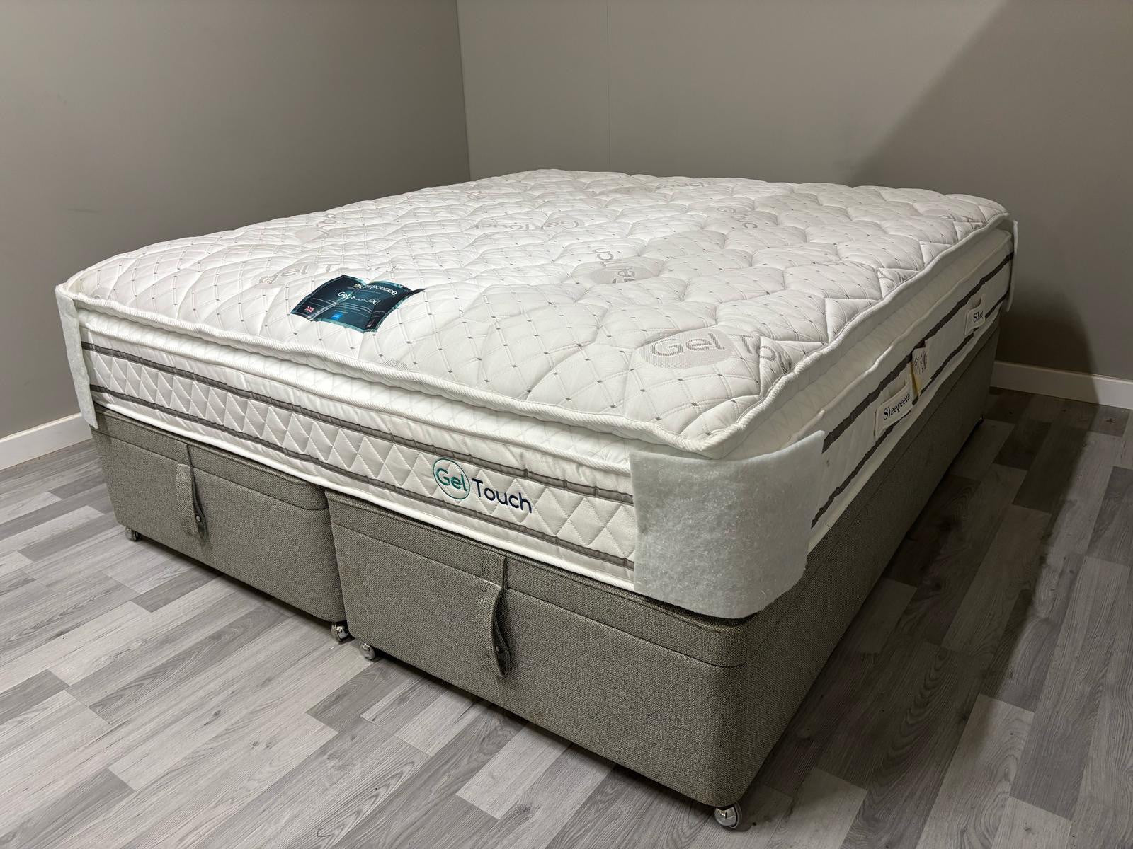 Sleepeezee GelTouch /Sensagel 3000 Pillowtop Mattress 6FT SuperKing - RRP £2,095
