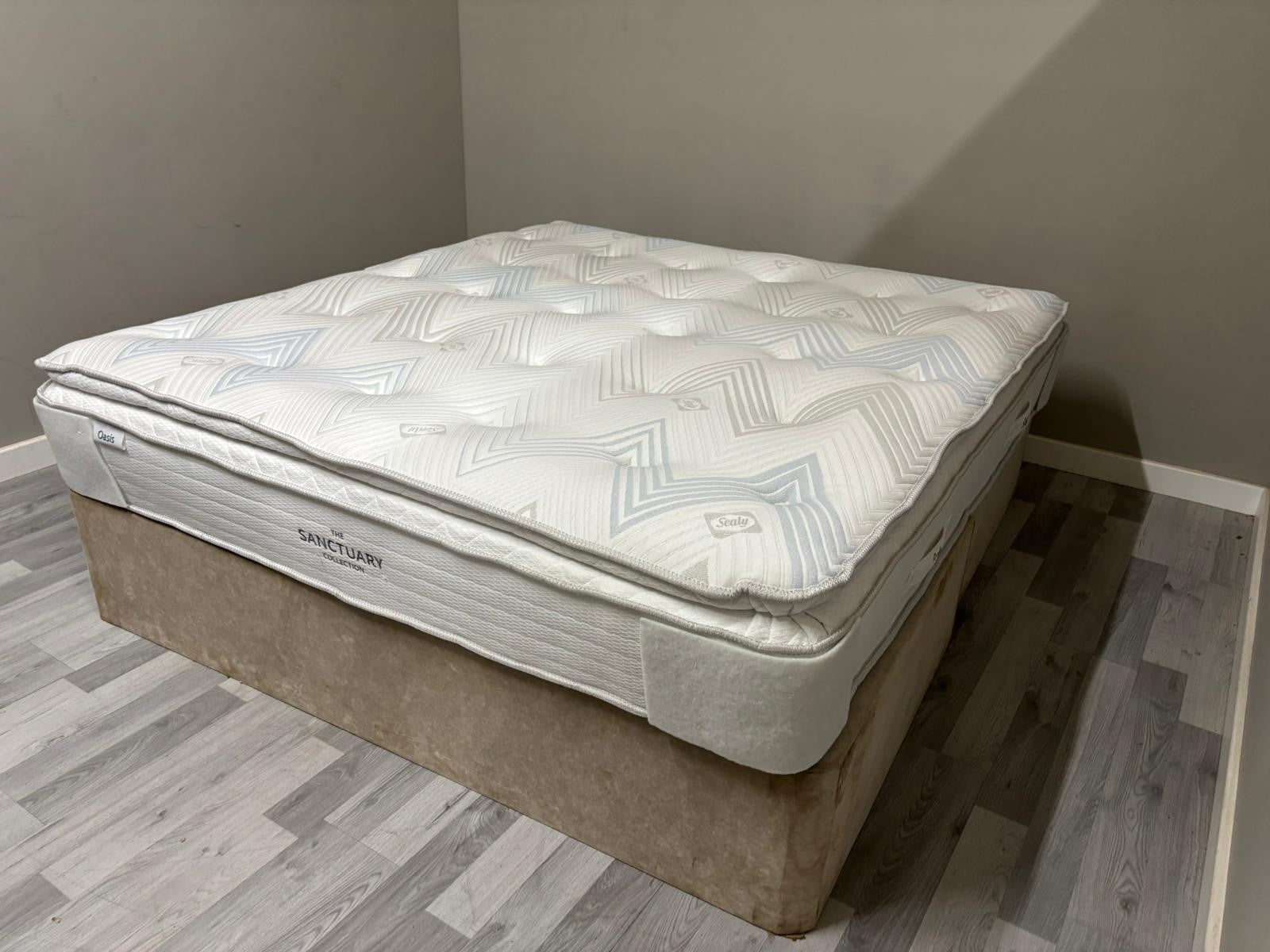 Sealy Sanctuary Oasis 6FT Superking Mattress RRP £1699 Best Price Online B - Home Furniture Interiors