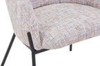 Rome Light Toffee Accent Chair - Home Furniture Interiors