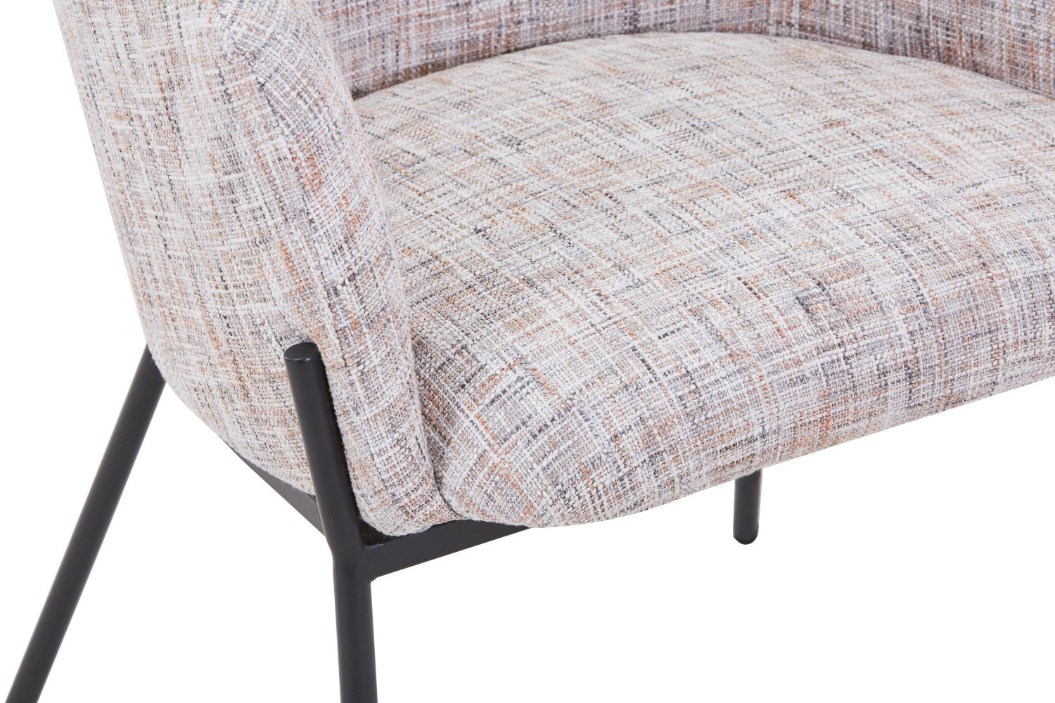 Rome Light Toffee Accent Chair - Home Furniture Interiors