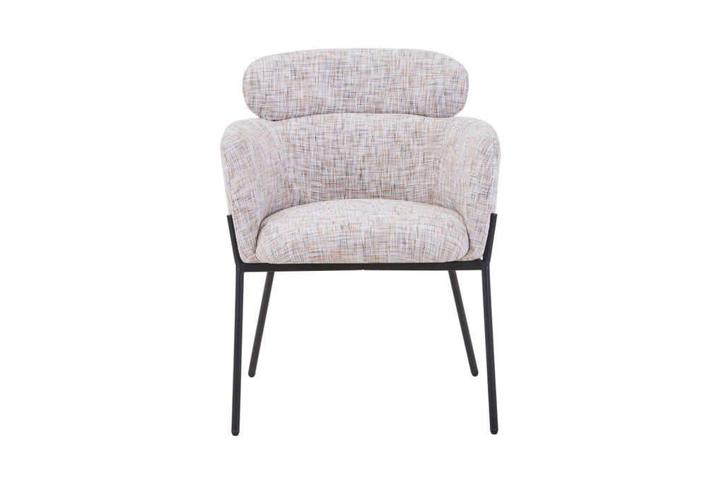 Rome Light Toffee Accent Chair - Home Furniture Interiors