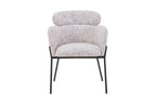 Rome Light Toffee Accent Chair - Home Furniture Interiors
