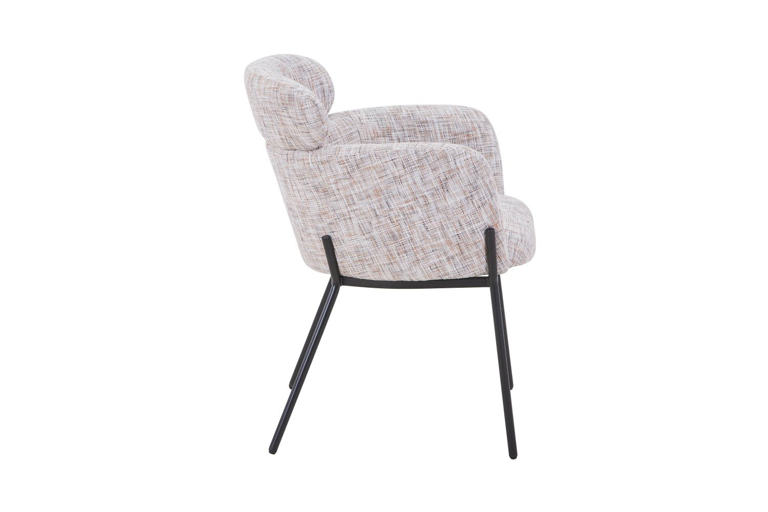 Rome Light Toffee Accent Chair - Home Furniture Interiors