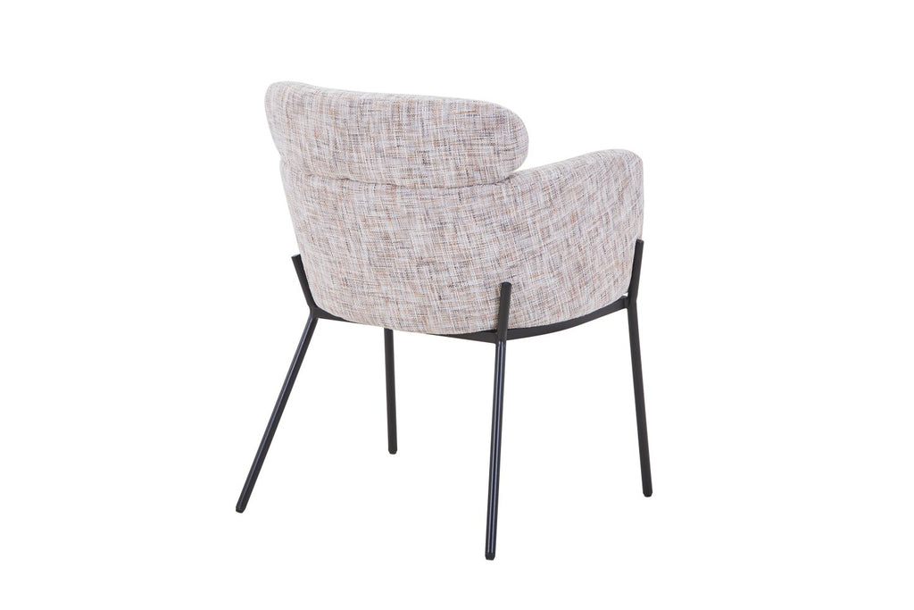Rome Light Toffee Accent Chair - Home Furniture Interiors