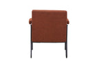 Oslo Speckled Burnt Orange Armchair - Home Furniture Interiors