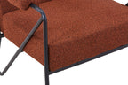 Oslo Speckled Burnt Orange Armchair - Home Furniture Interiors