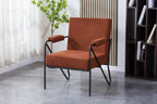 Oslo Speckled Burnt Orange Armchair - Home Furniture Interiors