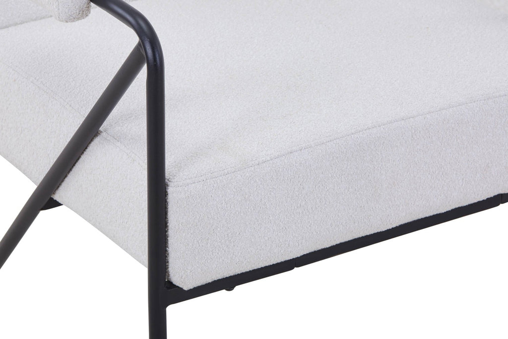 Oslo Speckled Natural Armchair - Home Furniture Interiors