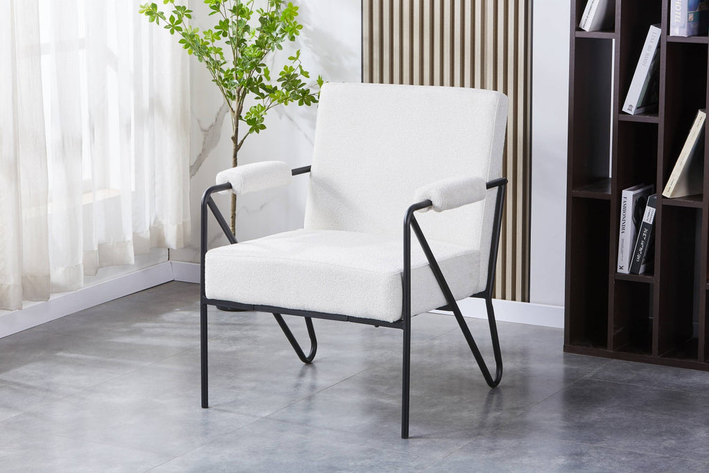 Oslo Speckled Natural Armchair - Home Furniture Interiors