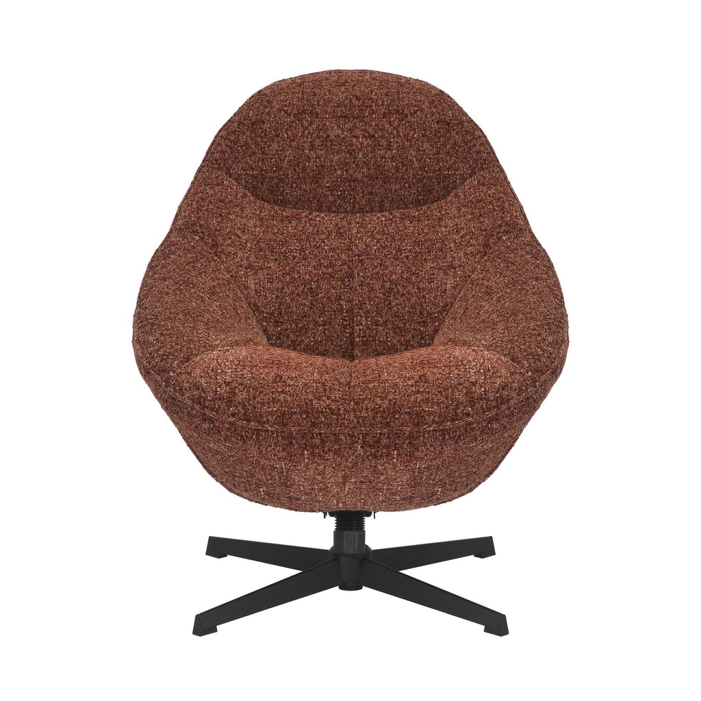 Serene Copper Blush Lounge Chair - Home Furniture Interiors
