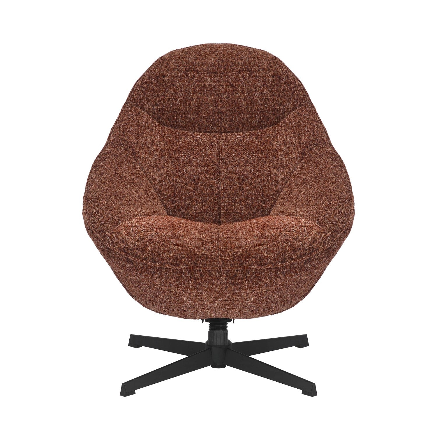 Serene Copper Blush Lounge Chair - Home Furniture Interiors