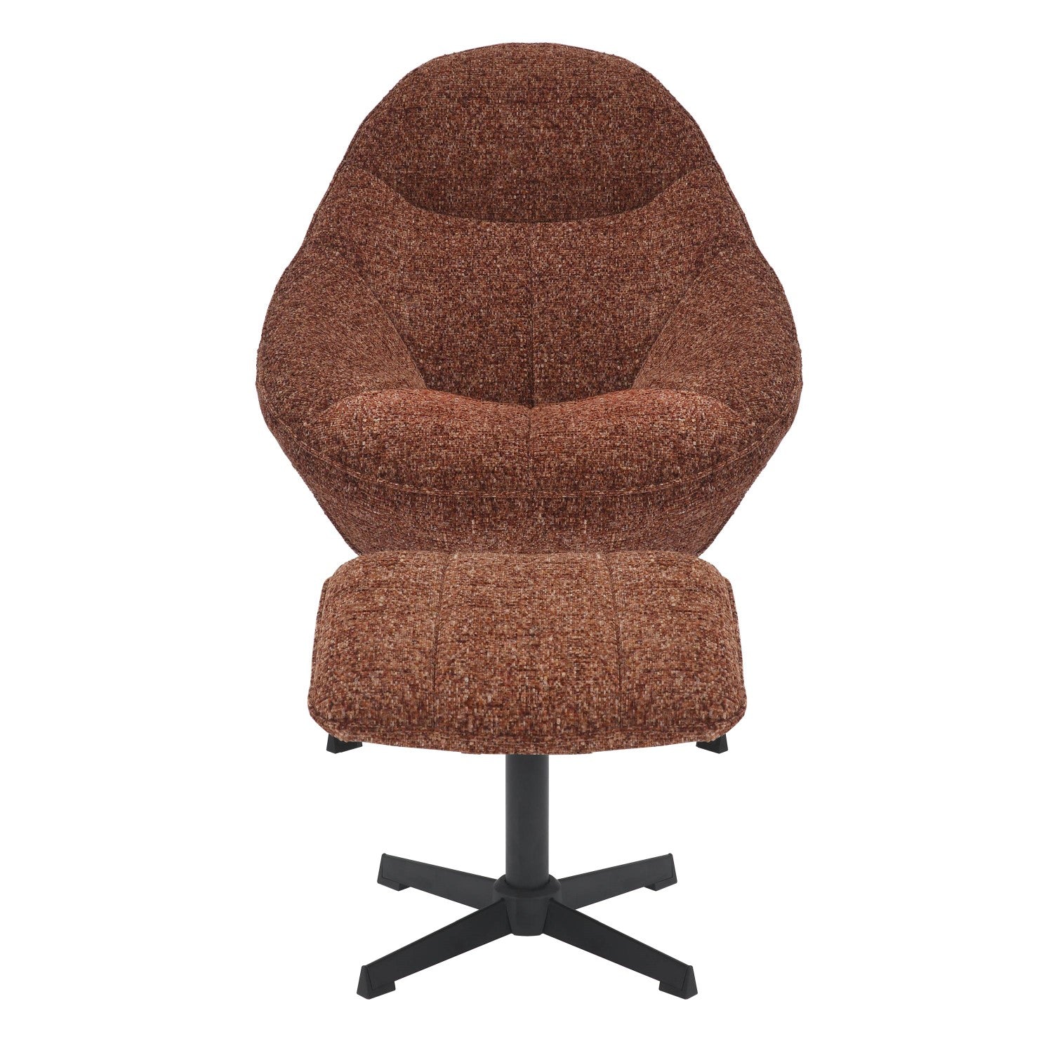 Serene Copper Blush Lounge Chair - Home Furniture Interiors
